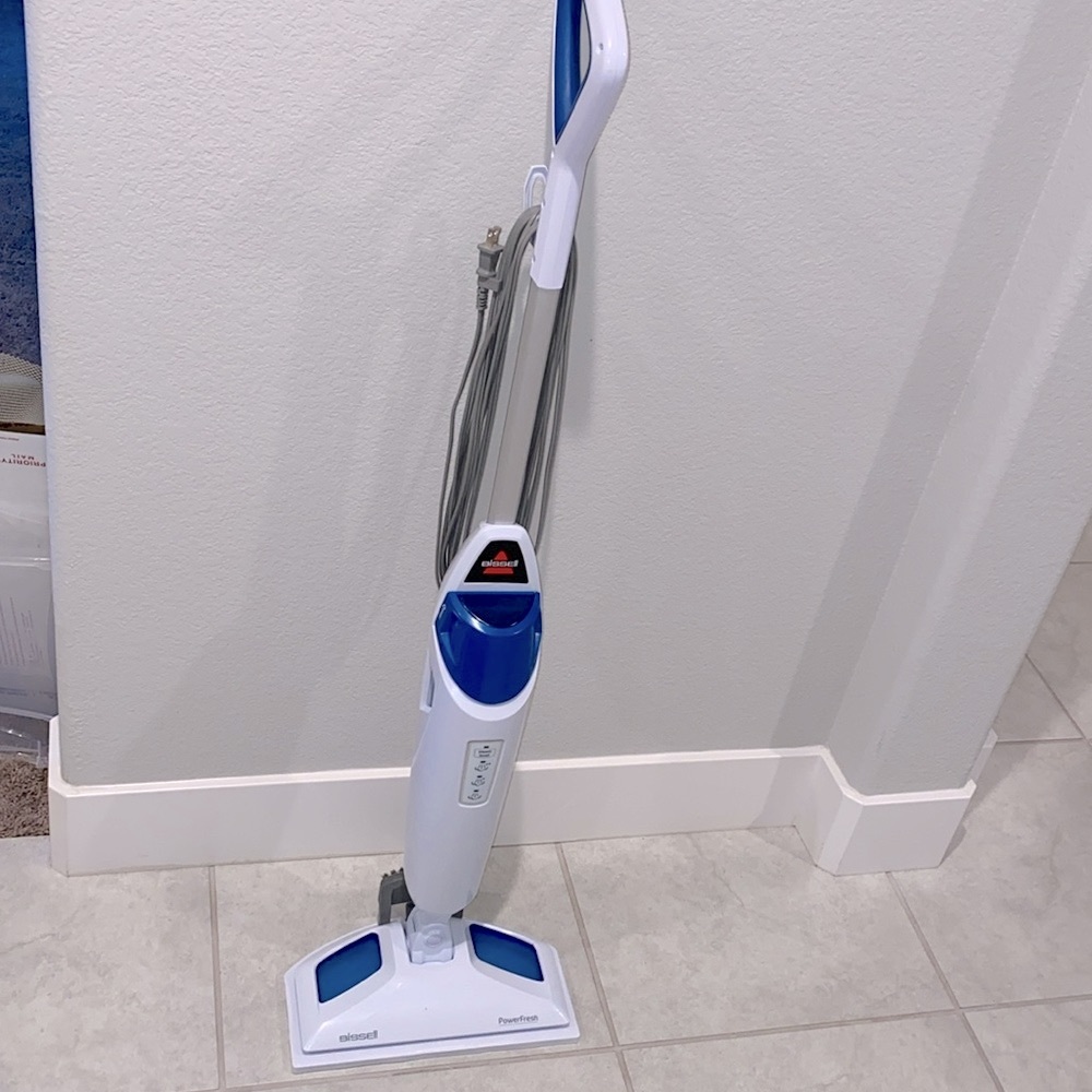 Bissell Power Fresh Steam Mop with Natural Sanitization, Floor Steamer